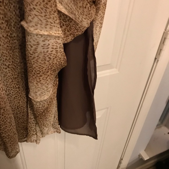 Jones New York Signature Animal Print Silk Skirt - Picture 2 of 5